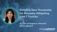 Differentiating between CRS and IEC-HS remains a challenge in mitigating toxicity associated with cellular therapy, said Tiba Al Sagheer, PharmD, BCOP, BCACP.