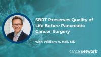 SBRT Preserves Quality of Life Before Pancreatic Cancer Surgery
