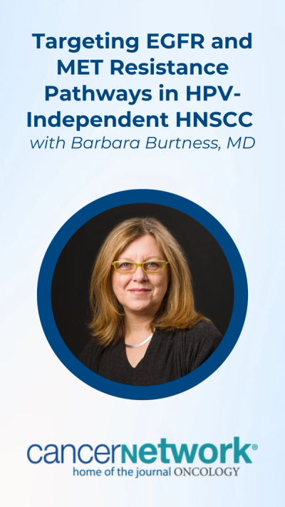 In a conversation with CancerNetwork®, Barbara Burtness, MD, explained how co-targeting EGFR and MET addresses key pathways involved in epithelial-to-mesenchymal transition (EMT) and treatment resistance.