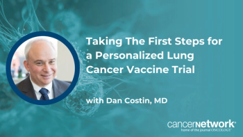 Dan Costin, MD, describes counseling his first patient on a personalized mRNA vaccine vs observation in the INTerpath-014 trial.