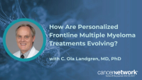 C. Ola Landgren, MD, PhD, discusses how MRD-driven strategies may eliminate the transplant-eligible vs transplant-ineligible framework in multiple myeloma.