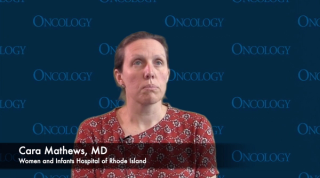Cara Mathews, MD, spoke with CancerNetwork® about research examining dostarlimab vs doxorubicin for patients with mismatch repair–deficient endometrial cancers.
