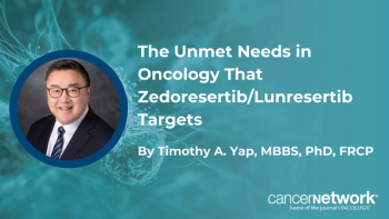 According to Timothy A. Yap, MBBS, PhD, FRCP, there is an unmet need in oncology for treating patients with CCNE1, FBXW7, and PPP2R1A genomic alterations.