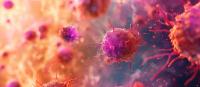Rheumatoid arthritis RA in an autoimmune disease faultry activated b cells emitting antibodies which attack the joints causes inflammation front view 3d illustration. with copy space image | Image Credit © vxnaghiyev - stock.adobe.com