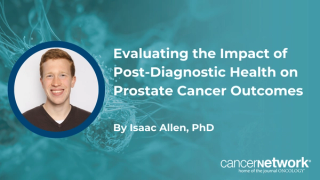Isaac Allen, PhD, analyzed how post-diagnostic lifestyle behaviors may affect oncological outcomes, including patient health-seeking behavior influences.