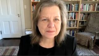 Treatment with toripalimab does not yield the same vascular toxicity seen with pembrolizumab in patients with advanced or metastatic nasopharyngeal carcinoma, according to Barbara Burtness, MD.