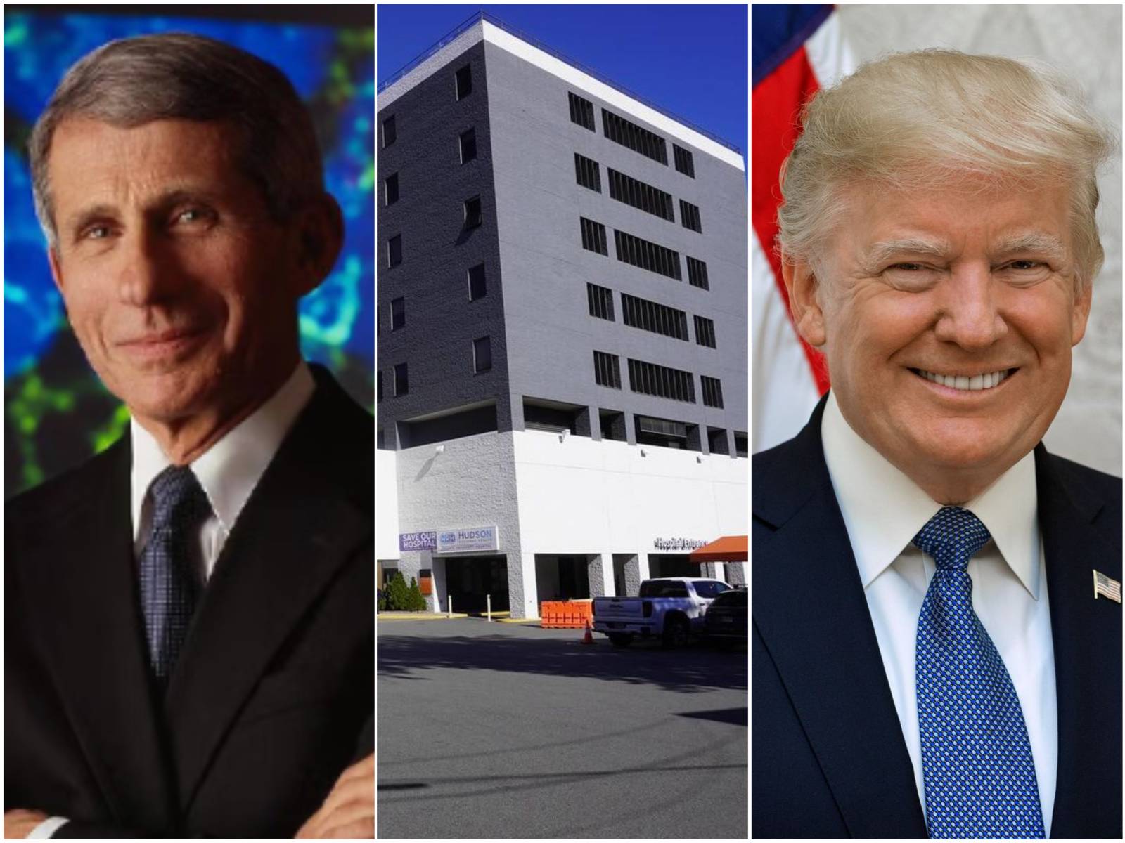 Image: NIH, The White House, Hudson Regional Health