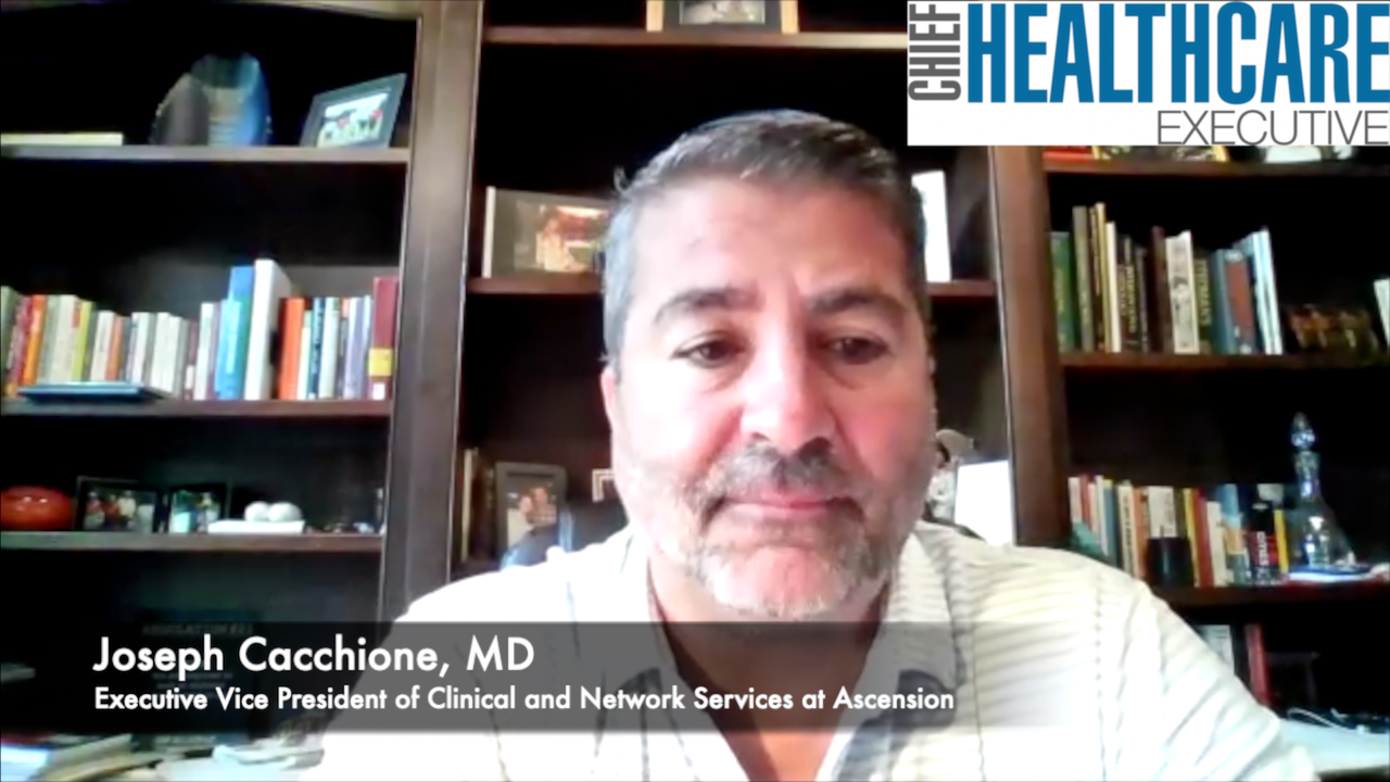 Dr Cacchione: Mantra at Ascension During COVID-19 Was, Take Care of the ...