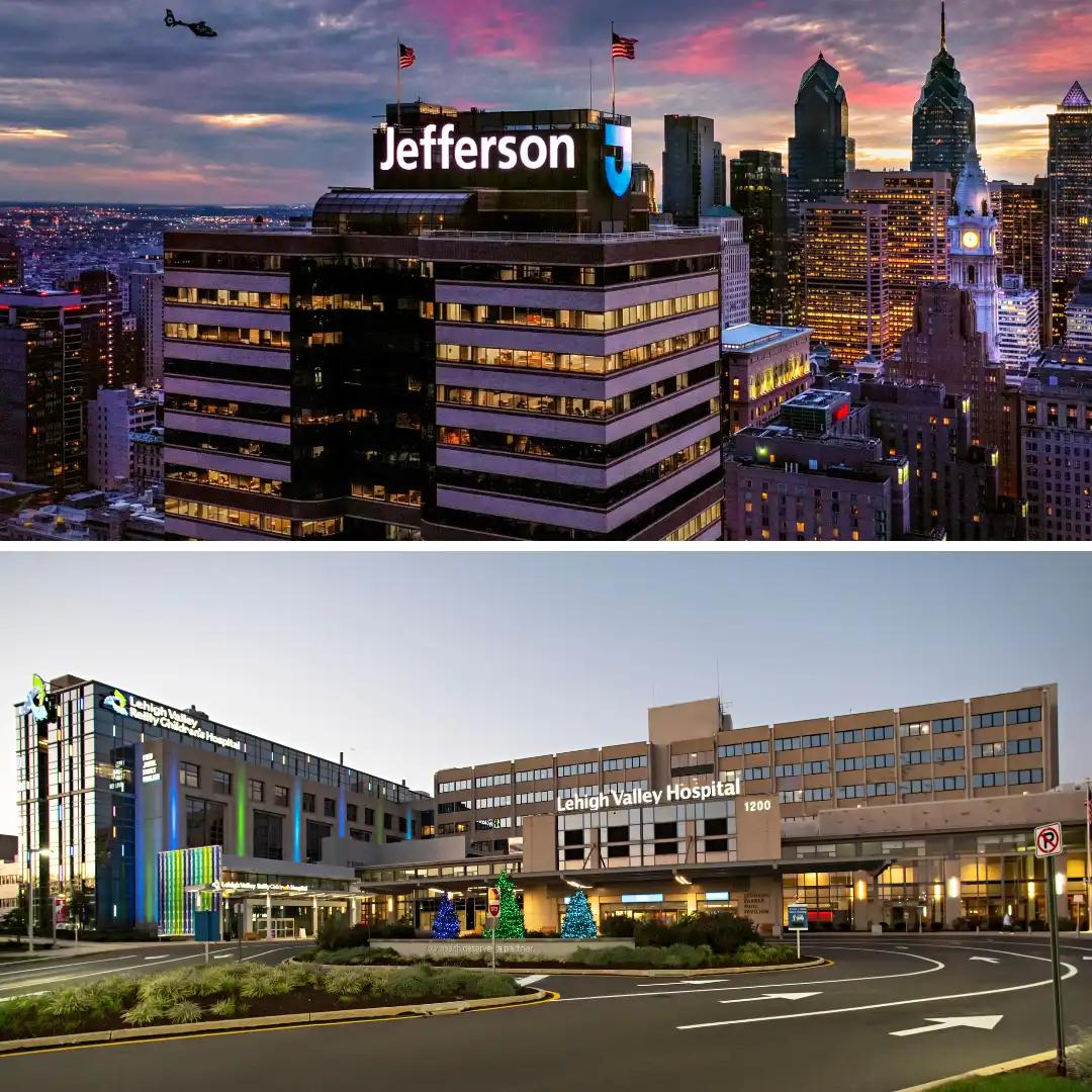 Jefferson plans to acquire Lehigh Valley Health Network, creating