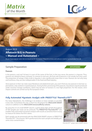 Application Notes: Food and Beverage
