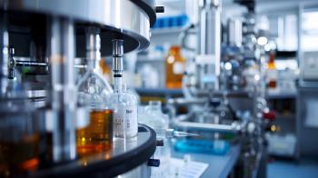 A gas chromatography laboratory with equipment in operation. Generated by AI. | Image Credit: © Nim - stock.adobe.com.