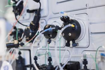 Research equipment, gas chromatograph. Scientific machine for studying the composition of a substance. | Image Credit: © nordroden - stock.adobe.com
