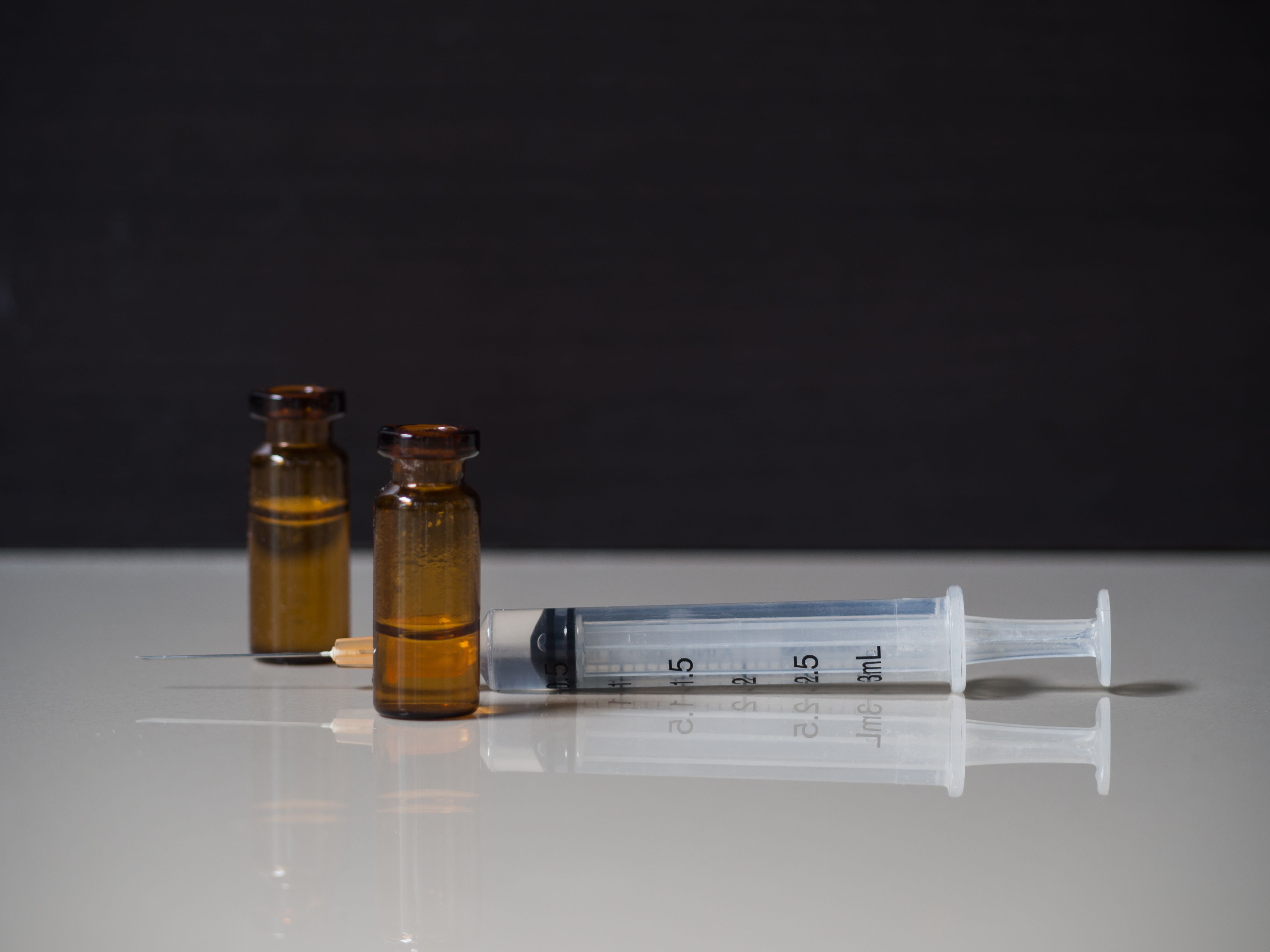 Substance abuse with Ketamine and syringe. | Image Credit: © wing-wing - stock.adobe.com