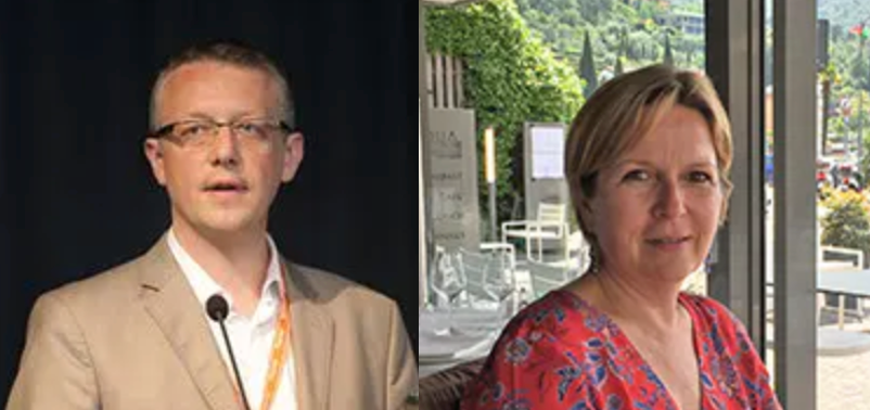 Dr. Pascal Cardinael (left) and Dr. Valérie Agasse (right) of the University of Rouen. Photo Credit © Pascal Cardinael and Valérie Agasse.