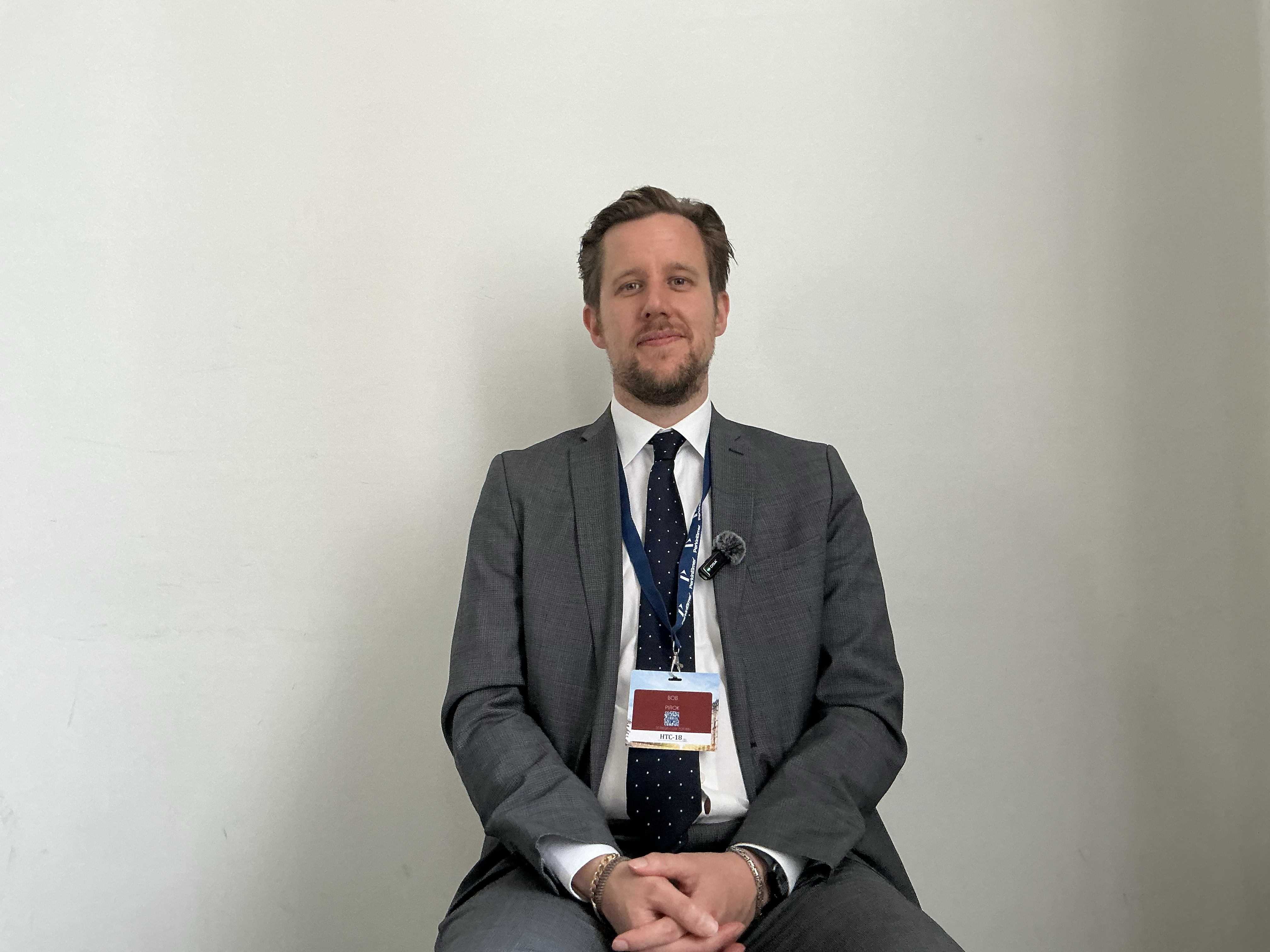 Bob Pirok of the University of Amsterdam | Image Credit: © Alasdair Matheson