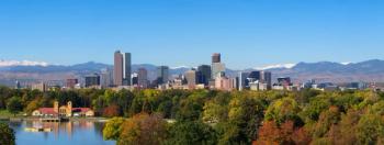 Skyline of Denver downtown with Rocky Mountains | Image Credit: © Nick Fox - stock.adobe.com