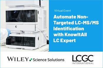 Automate Non-Targeted LC-MS/MS Identification with KnowItAll LC Expert