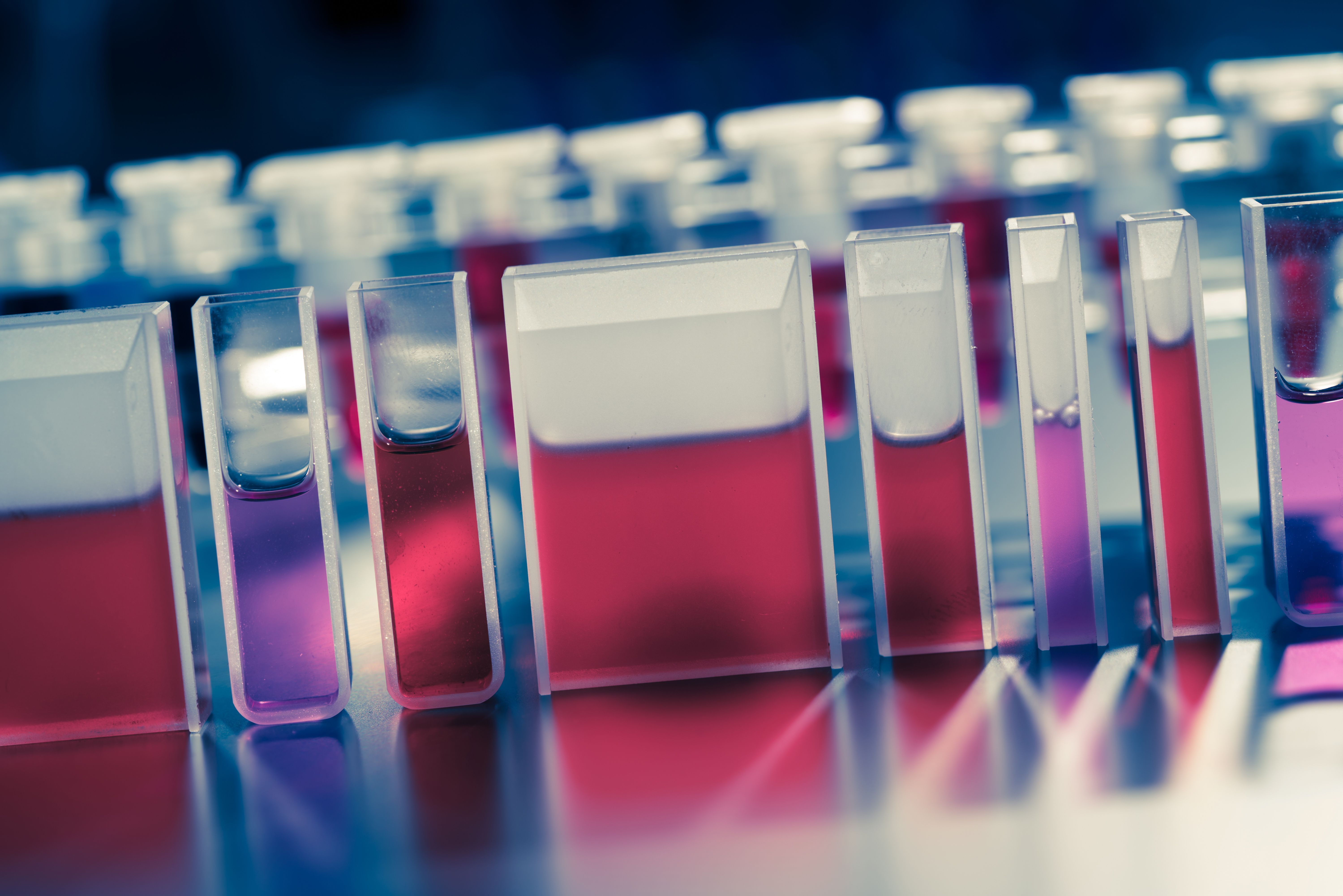 Quartz cuvettes for Chromatography and spectrophotometry in the study of liquids | Image Credit: © luchschenF - stock.adobe.com