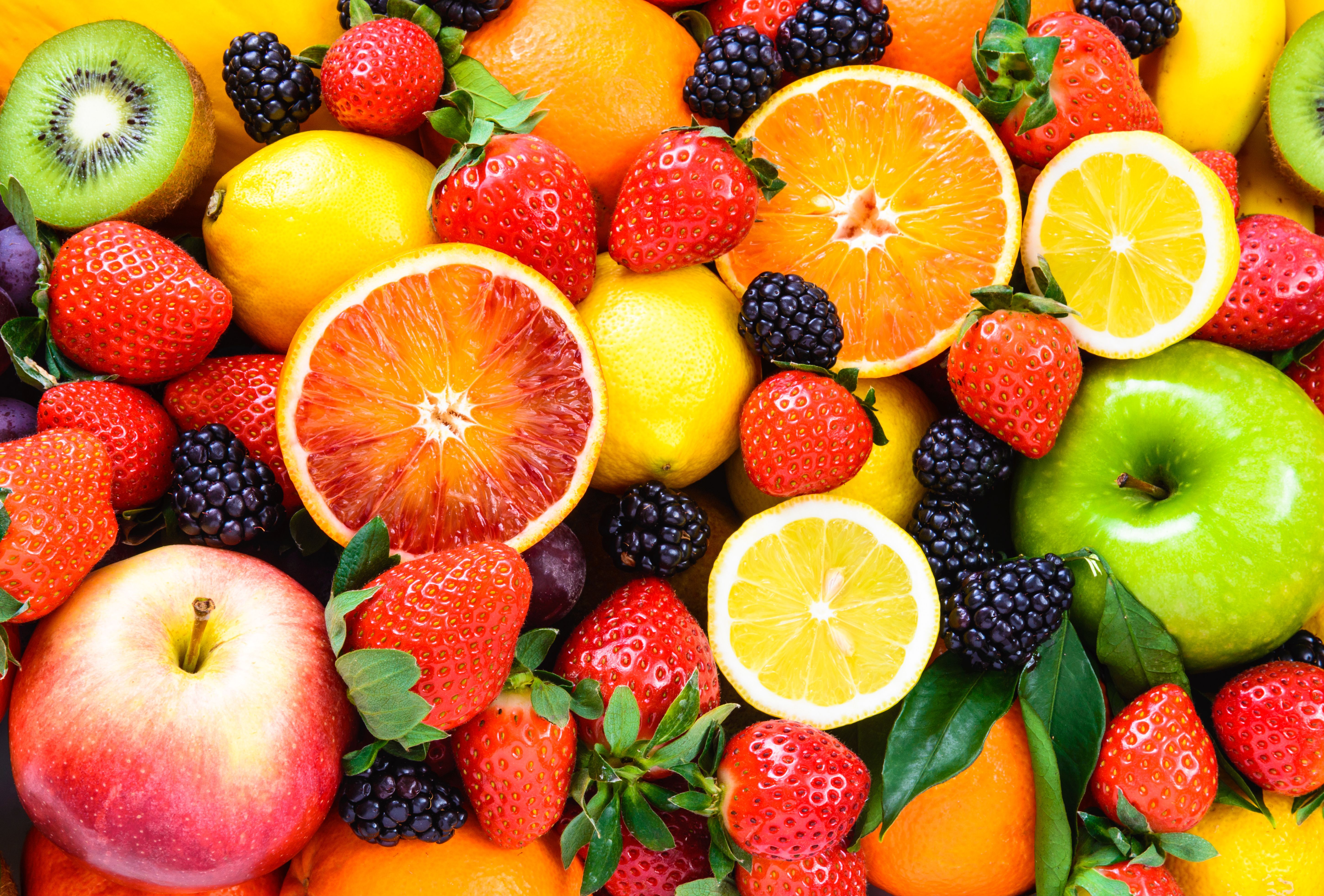Fresh fruits mixed.Tasty fruits background. | Image Credit: © travelbook - stock.adobe.com