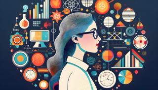 An illustration for the International Day of Women and Girls in Science | Image Credit: © Rama - stock.adobe.com.