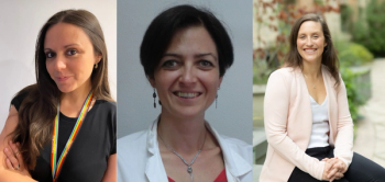 Ilaria Belluomo, Giorgia Purcaro, and Katelynn Uptmor Perrault Image © courtesy of interviewees.