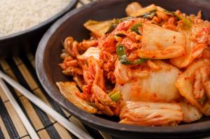 Chromatography-Based Metabolomic Insights for Safer Kimchi Fermentation