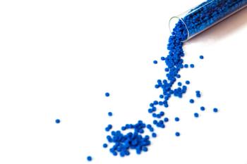 Close-up of plastic polymer granules, polymer plastic, polymer pallet, Plastic ball. | Image Credit: © Meaw_stocker - stock.adobe.com