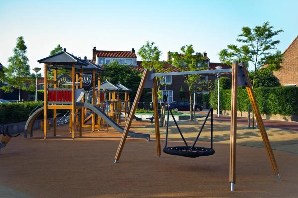 Py-GC–MS Reveals Microplastics in Playgrounds