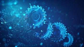 Conceptual illustration depicting gears and upward arrows, representing the mechanics of progress and innovation in business. Generated by AI. | Image Credit: © ruslee - stock.adobe.com.