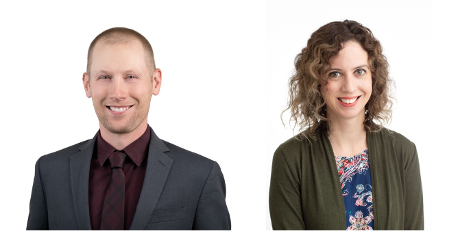 Ed Sisco (left) and Sarah Shuda (right) both serve as Research Chemists at the National Institute of Standards and Technology (NIST). Photo Credits: © Ed Sisco and Sarah Shuda