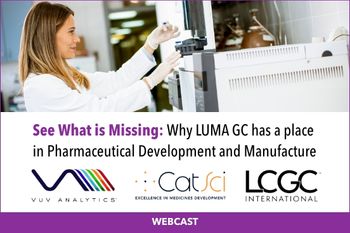 See What is Missing: Why LUMA GC has a place in Pharmaceutical Development and Manufacture