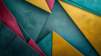 The Colorful Geometric Pattern (Generated with AI) | Image Credit: © MP Studio - stock.adobe.com