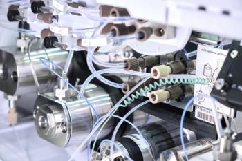 Binary pump in HPLC system. High performance liquid chromatography at chemical laboratory. | Image Credit: © vladim_ka - stock.adobe.com