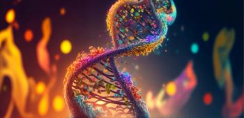 Colorful strand of human DNA. Created with generative AI | Image Credit: © Haydiddle - stock.adobe.com