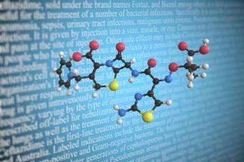 Ceftazidime scientific molecular model, 3D rendering | Image Credit: © Alexey Novikov - stock.adobe.com