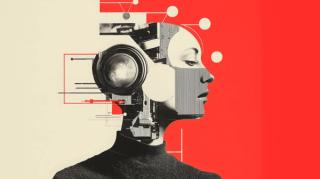 Robot head with collage and artistic design, feeling innovative | Image Credit: © Sukifli Dakheng - stock.adobe.com.