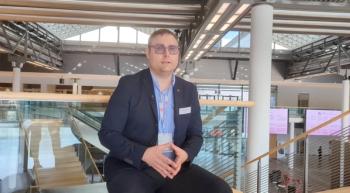 Sébastien Rolle from Shimadzu Europa GmbH spoke about how to make chromatography greener at analytica 2026.