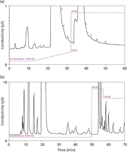 Recent Developments in Ion-Exchange Columns for Ion Chromatography