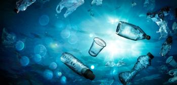 Plastic Pollution In Ocean - Underwater Shine With garbage Floating On Sea - Environmental Problem | Image Credit: © Romolo Tavani - stock.adobe.com