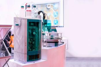 advanced ion chromatography device of lab for separation of a mixture by passing it in solution or suspension or vapor applications in the industrial medical pharmaceuticals chemical and cosmetics | Image Credit: © Surasak - stock.adobe.com