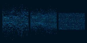 Big data sorting. Information analytics algorithms, machine learning and intelligence data picking vector concept illustration | Image Credit: © Tartila - stock.adobe.com