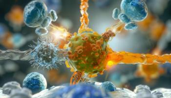 B-cells producing antibodies against cancer, medical illustration, humoral immunity. Generated with AI. | Image Credit: © SynthArt Studio - stock.adobe.com.