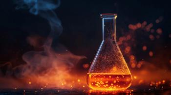 Highresolution image of an Erlenmeyer flask with boiling liquid, photographed with a Nikon D780 and a 85mm macro lens, highlighting chemistry in action | Image Credit: © DNCTZ - stock.adobe.com.