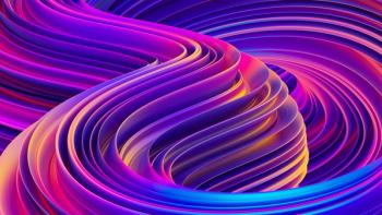 Liquid shapes abstract holographic 3D wavy background | Image Credit: © alexey_boldin - stock.adobe.com.