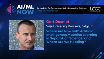 AI ML Now: Gert Desmet on the State of Artificial Intelligence and Machine Learning in Separation Science