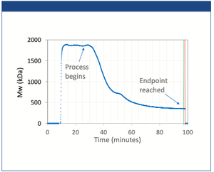 Wyatt Technology - RT-MALS Endpoint Determination of a Polysaccharide Depolymerization Process