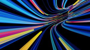 streaks of light