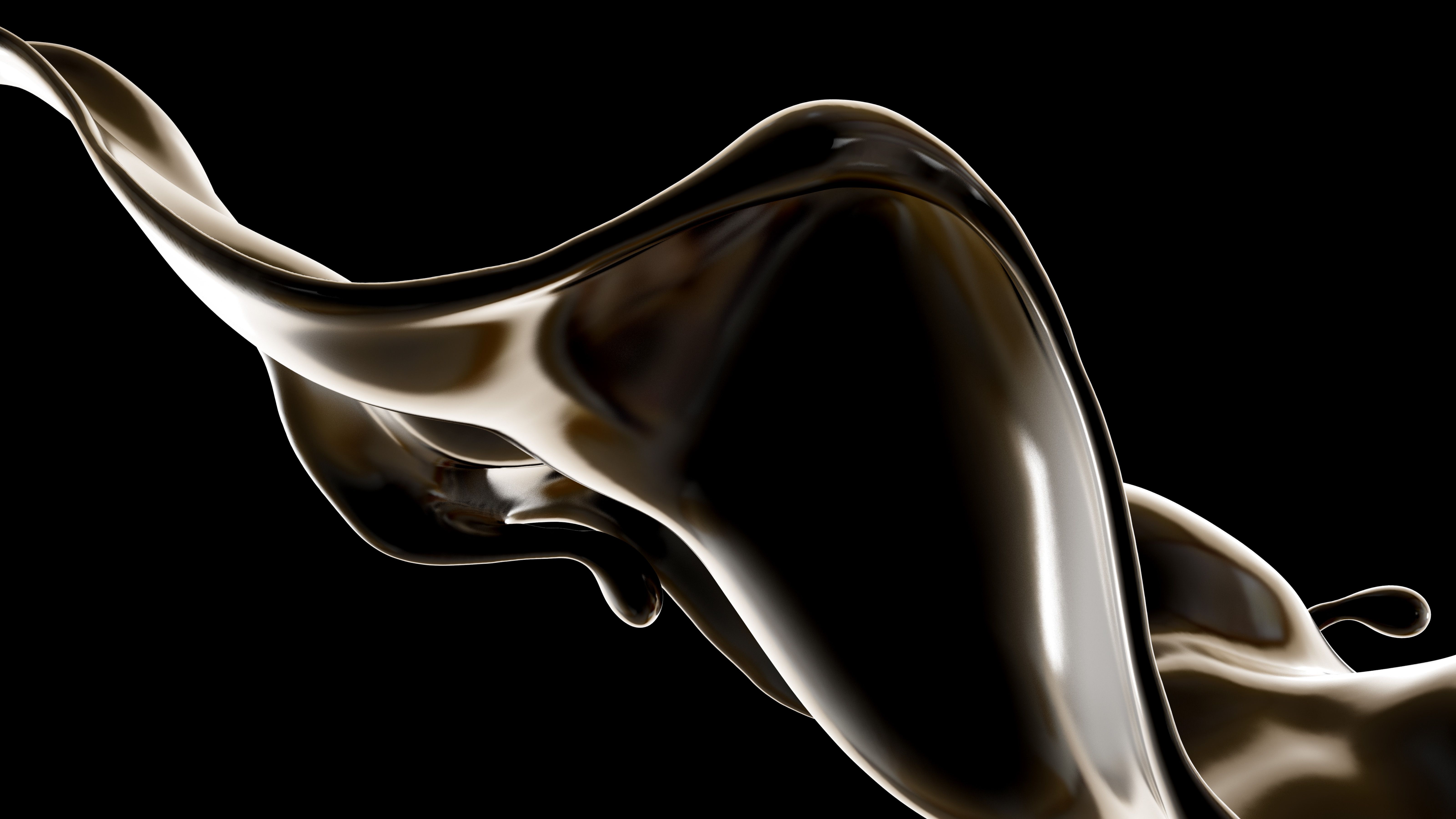 Splash fluid. 3d illustration, 3d rendering. | Image Credit: © Pierell - stock.adobe.com.