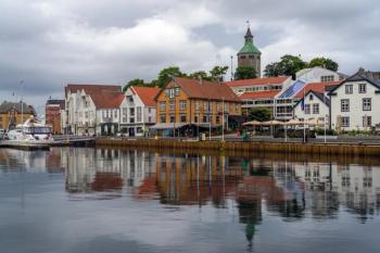 Stavanger, the forth largest metropolitan area, Rogaland county in Southwest Norway, Stavanger. Its old city core has mostly historical wooden houses. | Image Credit: © Luis - stock.adobe.com