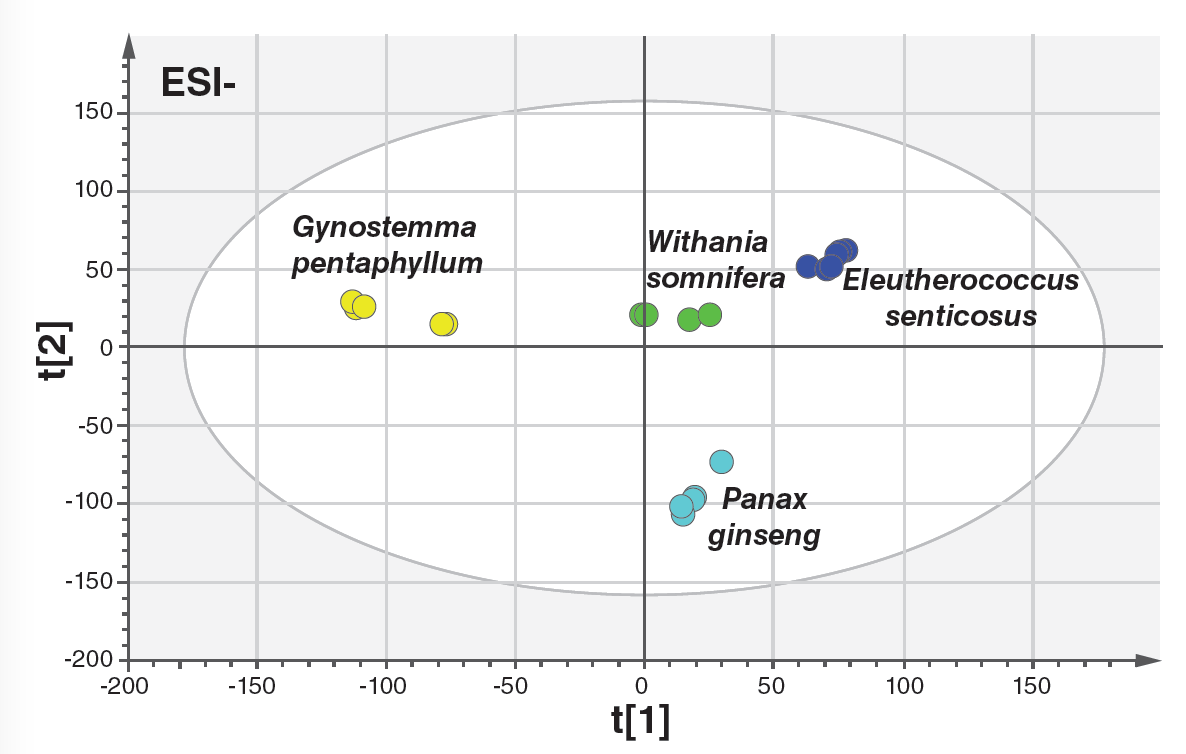 Authentication of Panax Ginseng‑Based Herbal Teas Using “Chemical